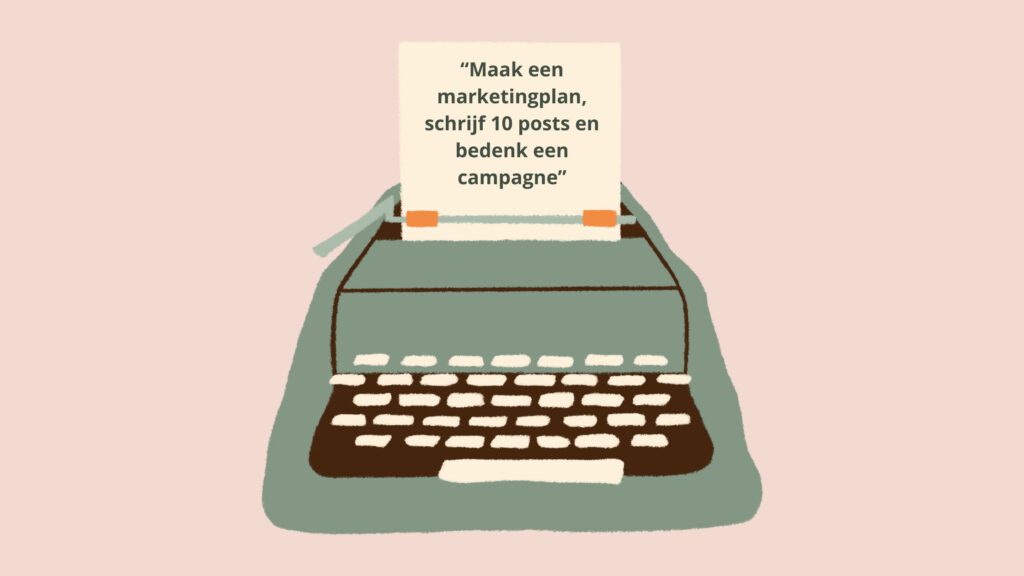 Fouten prompts schrijven - Fout #3: Alles in één keer willen